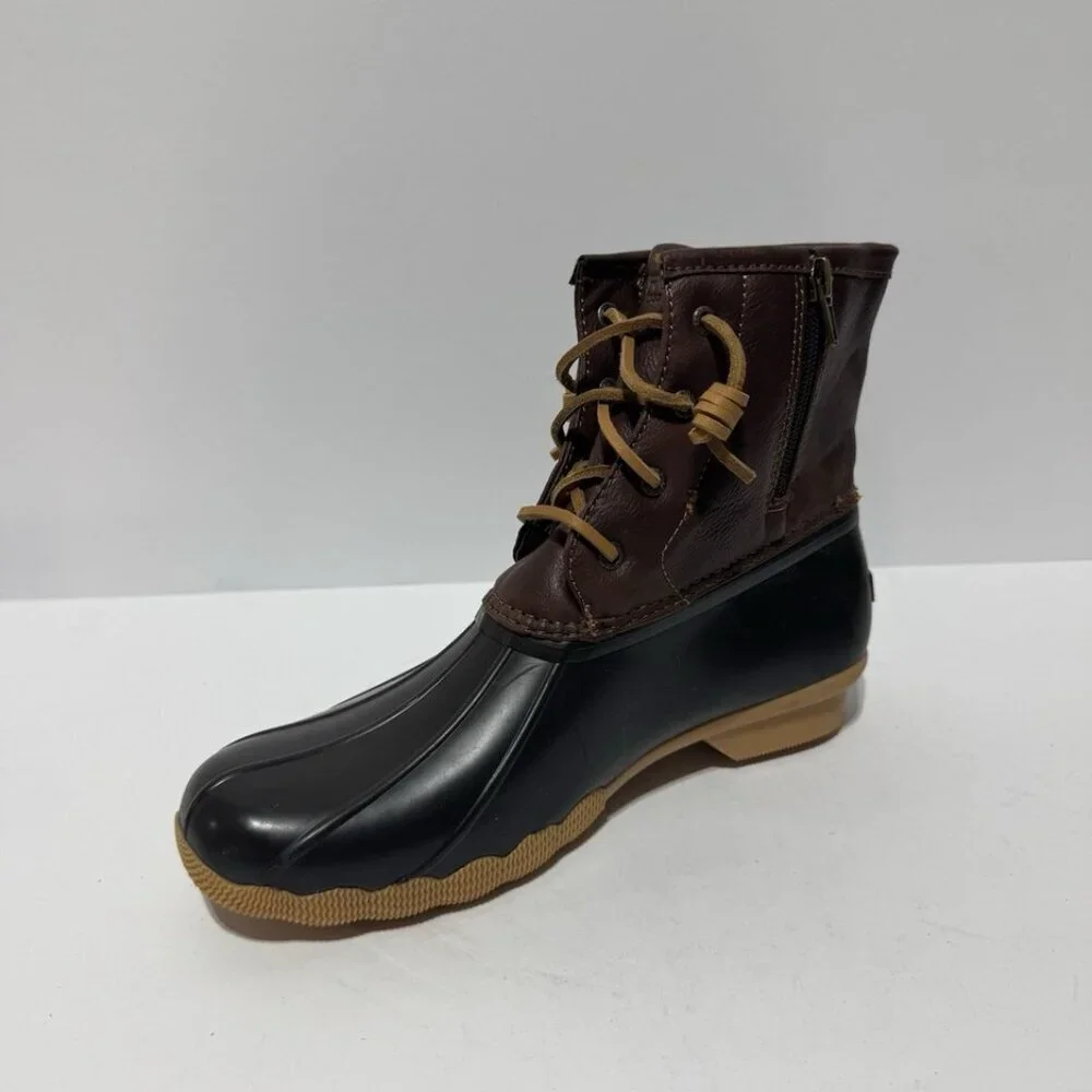 Sperry Girls Saltwater Rain Boots Size 6 M